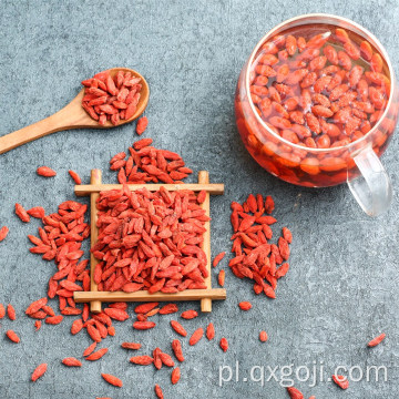 Organiczna certyfikowana suszona jagoda goji wolfberry